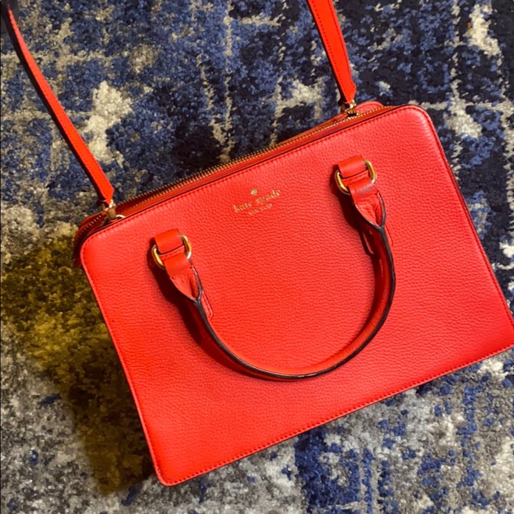 Kate Spade Red purse w/Strap